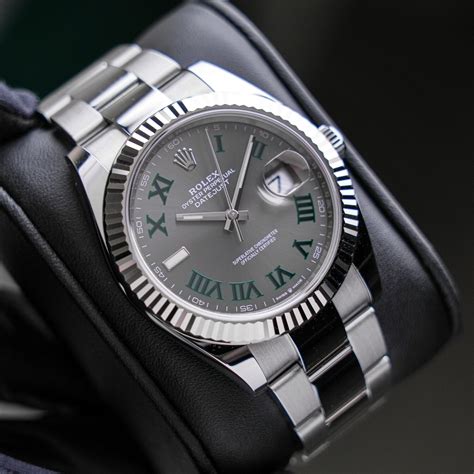 new rolex oyster perpetual datejust wimbledon dial 41mm review|Rolex Wimbledon.